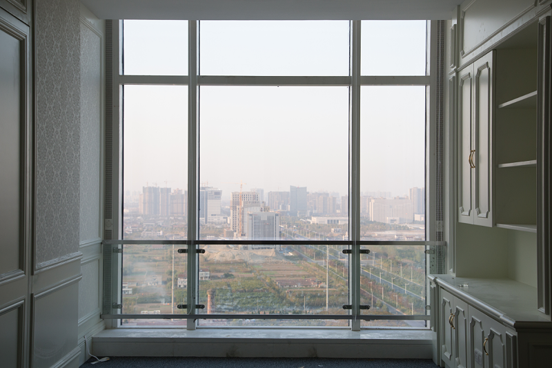 872隱框幕墻通風器室內立面