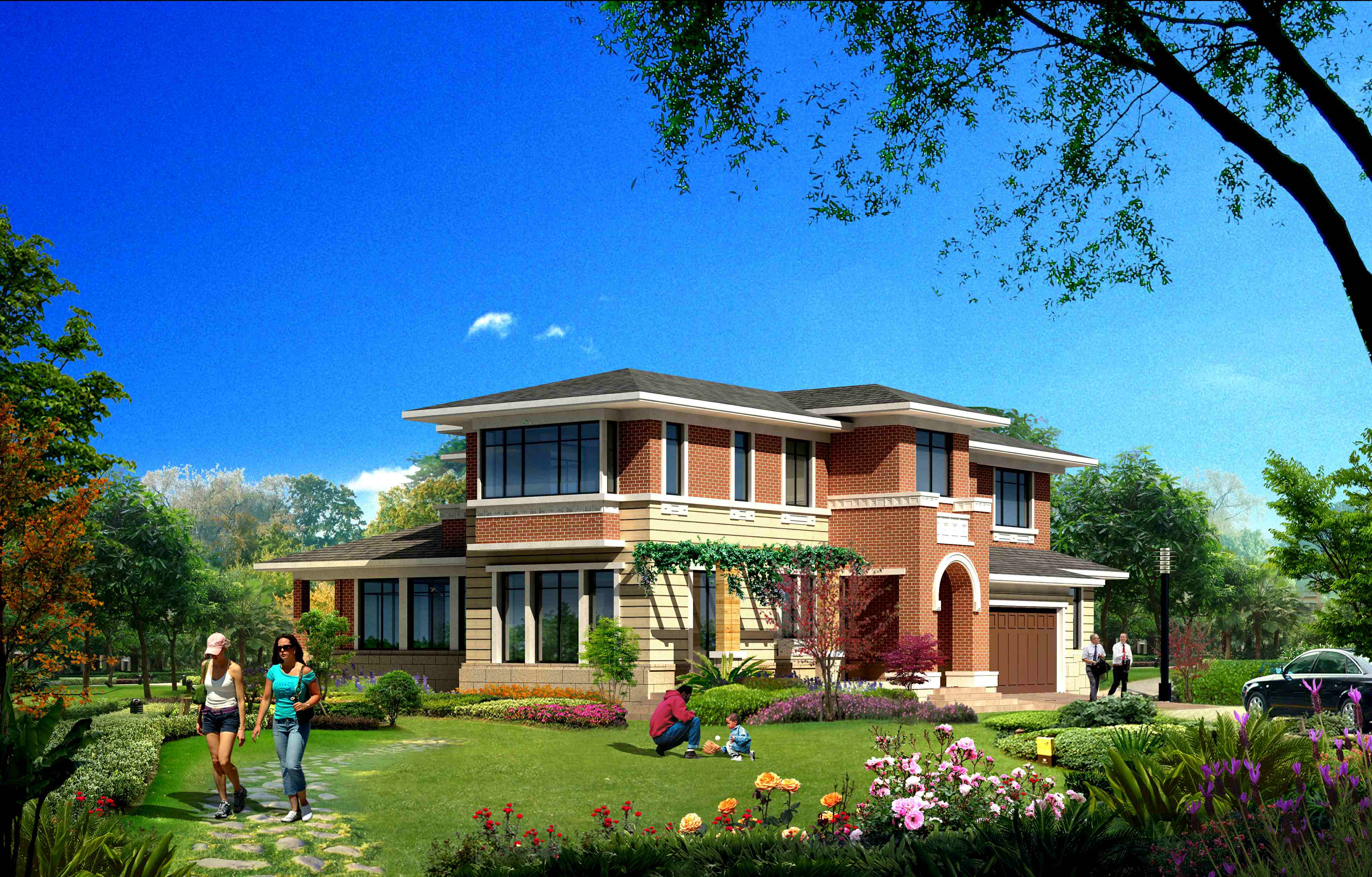 大戶型安裝中央空調別墅新風系統(tǒng)如何選型