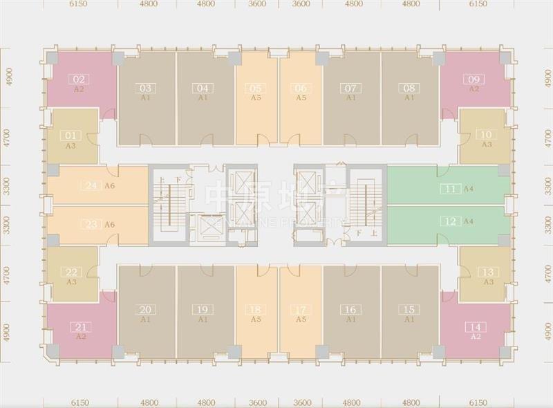 3942深圳恒邦時代大廈戶型圖