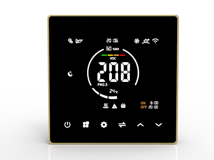 新風機液晶感應控制器KZ19